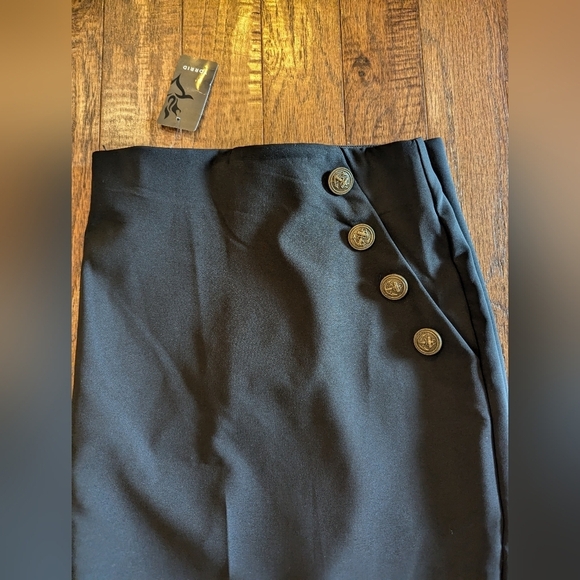 Torrid NWT Pull-On Wide Leg High-Rise Retro Chic Nautical Pant 4x or 0x - Picture 8 of 12